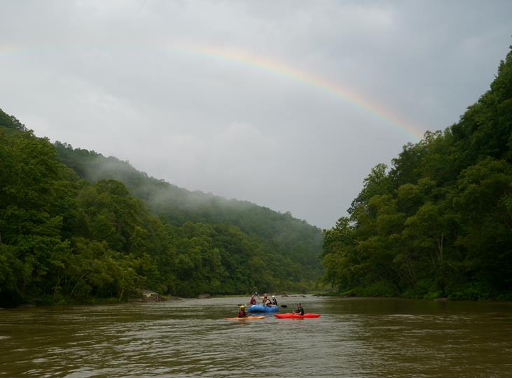 Rainbow on the LG