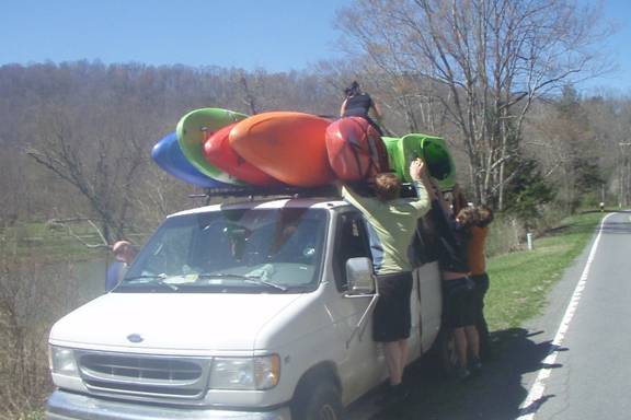 Isn't it great to have a little girl who can get on top of the MangoVan........Oh, that's Mom!